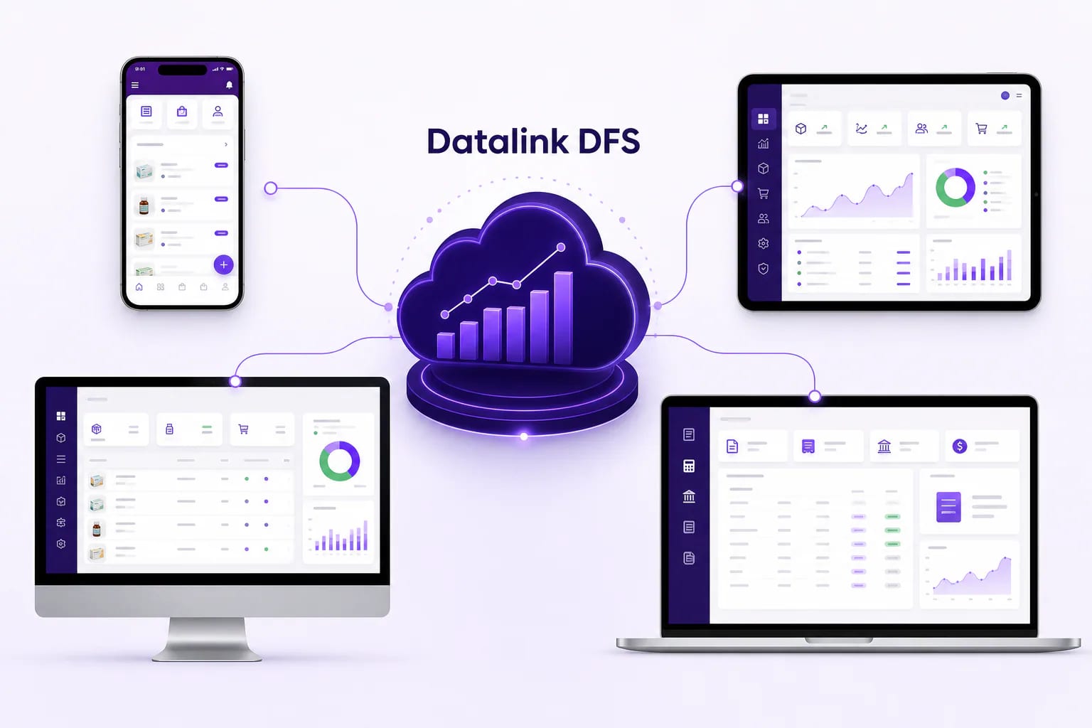 Datalink DFS connected across office and mobile devices